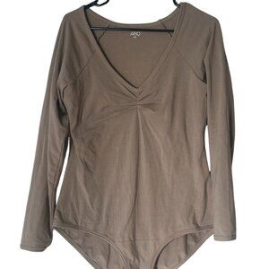 Arq Women's Cream Paloma Bodysuit